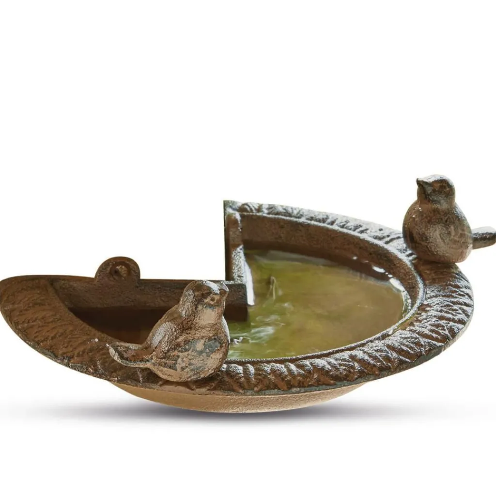 LOBERON Décorations De Jardin*Abreuvoir pour oiseaux Laver