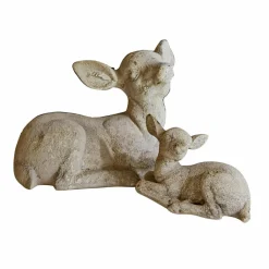 LOBERON Personnages|Décoration*Biche et faon Thaloria