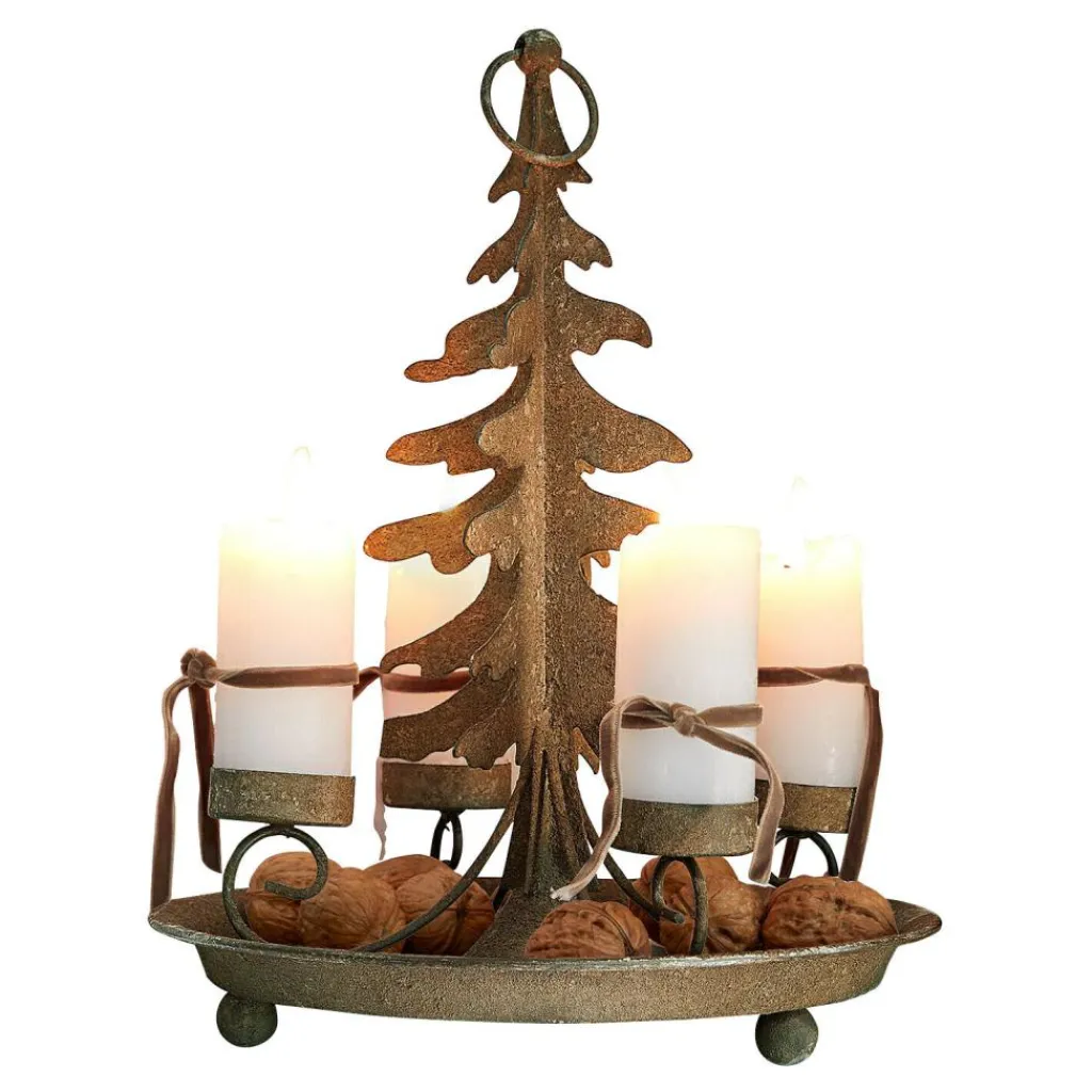 LOBERON Décorations De Table De Noël|Photophores, Chandeliers Et Lanternes*Bougeoir Lunvik