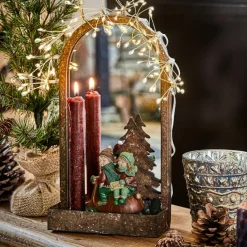 LOBERON Photophores, Chandeliers Et Lanternes|Objets Décoratifs De Noël*Bougeoir mural Telford
