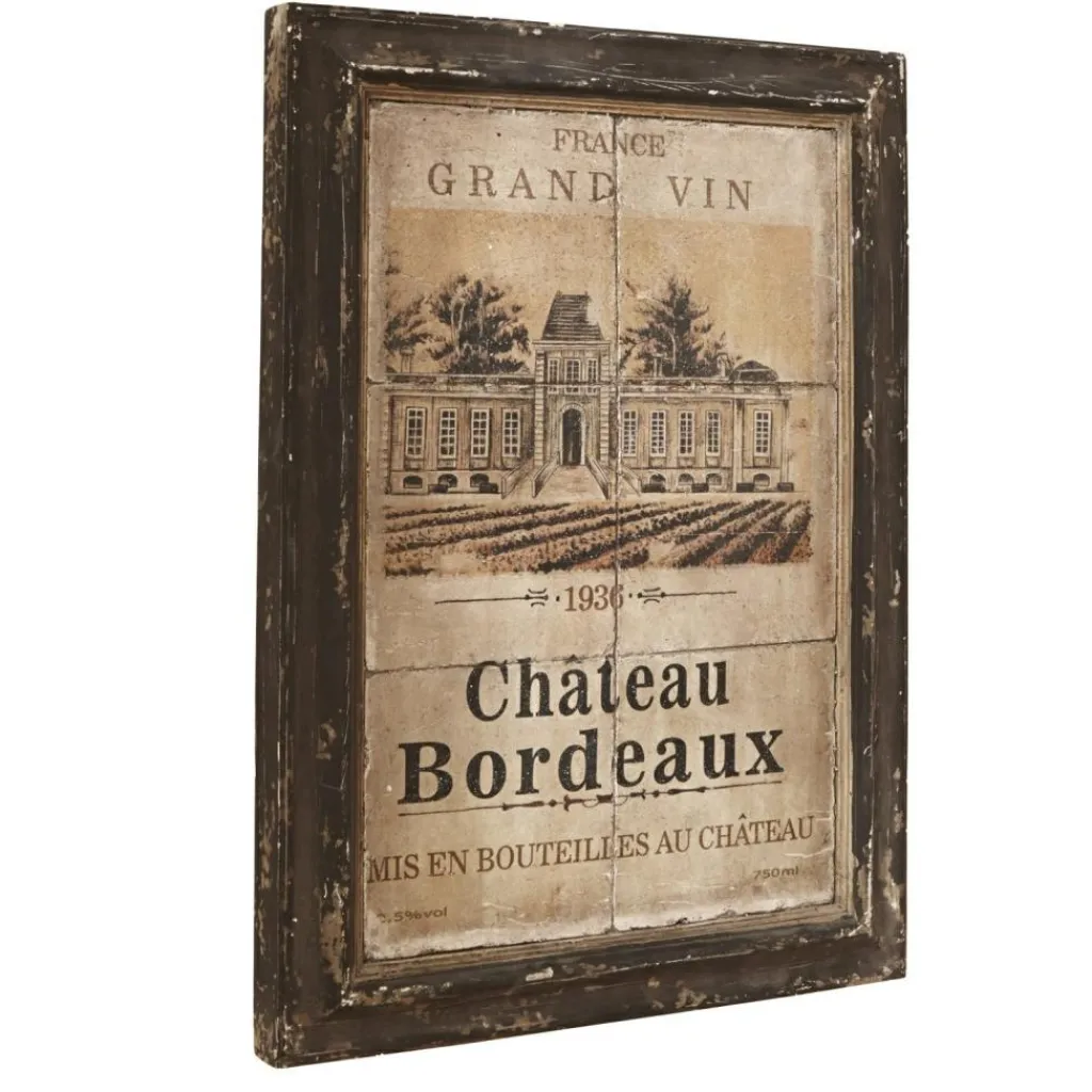 LOBERON Tableaux|Panneaux Décoratifs Et Tableaux*Cadre Château Bordeaux