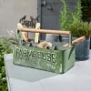 LOBERON Outils De Jardin*Caisse de rangement Farmhouse
