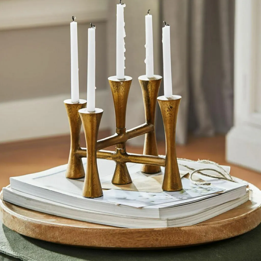 LOBERON Bougeoirs|Porte-Bougies*Chandelier Feroze