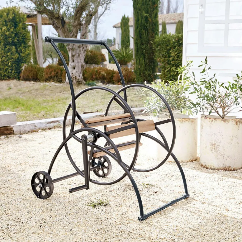 LOBERON Outils De Jardin*Chariot enrouleur de tuyau d’arrosage Middleby