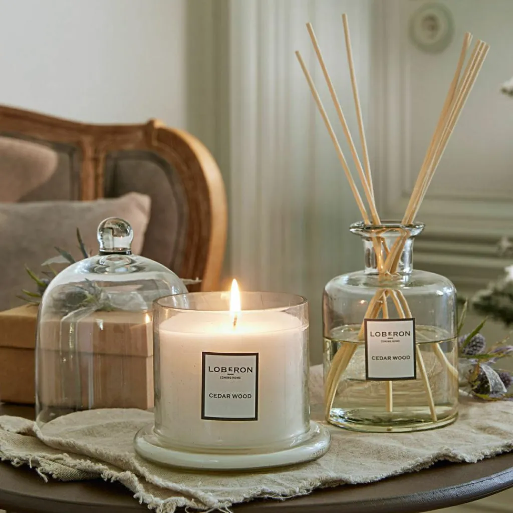 LOBERON Bougies|Porte-Bougies*Coffret de senteurs Vanis