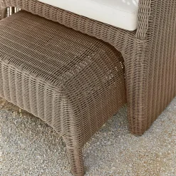 LOBERON Canapés, Chaises Et Fauteuils*Corbeille de plage avec repose-pieds Sanivane