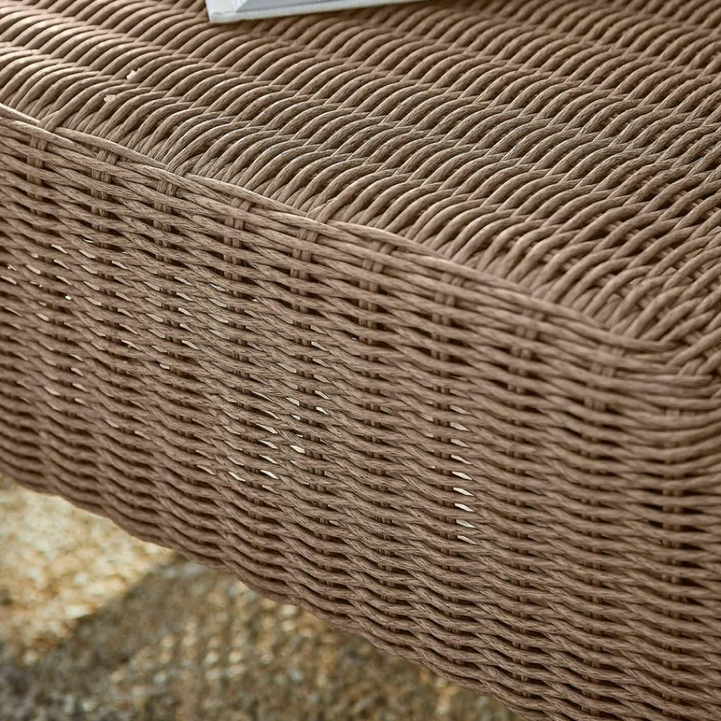 LOBERON Canapés, Chaises Et Fauteuils*Corbeille de plage avec repose-pieds Sanivane