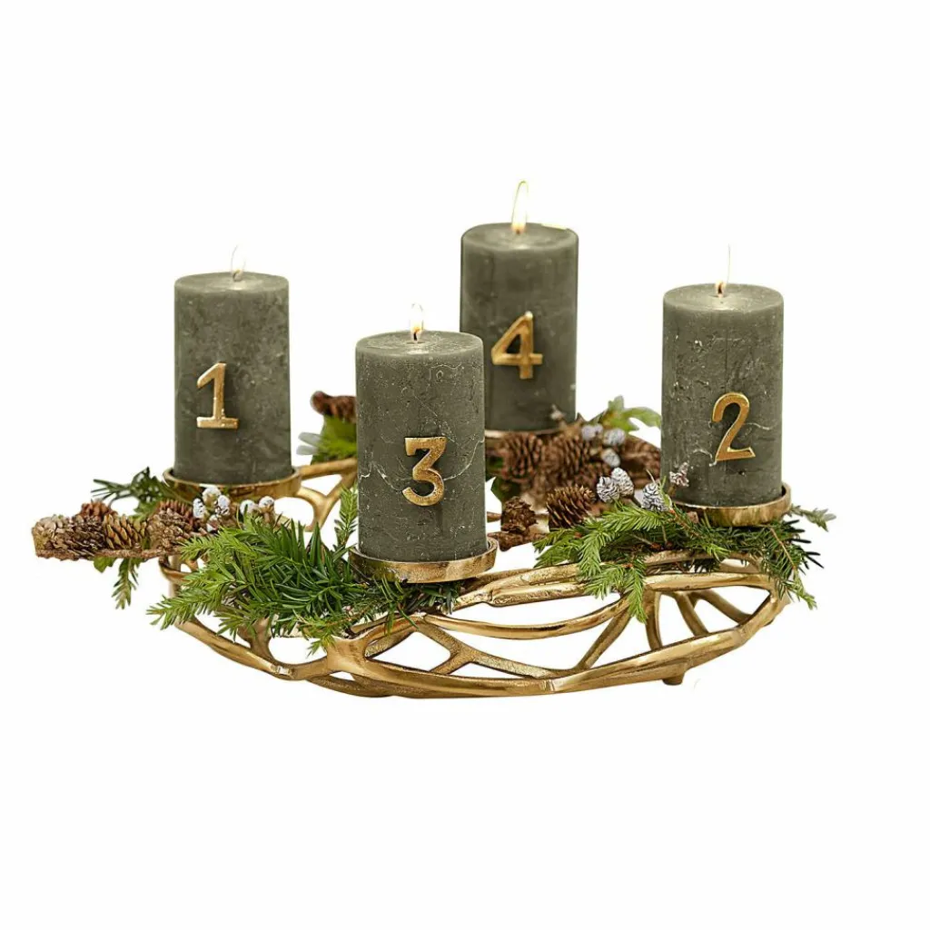 LOBERON Bougeoirs|Couronnes De L'Avent*Couronne à bougies Coldfield