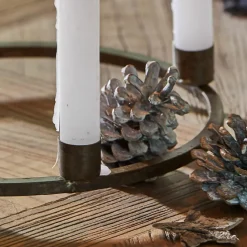 LOBERON Bougeoirs|Porte-Bougies*Couronne à bougies Nazeera
