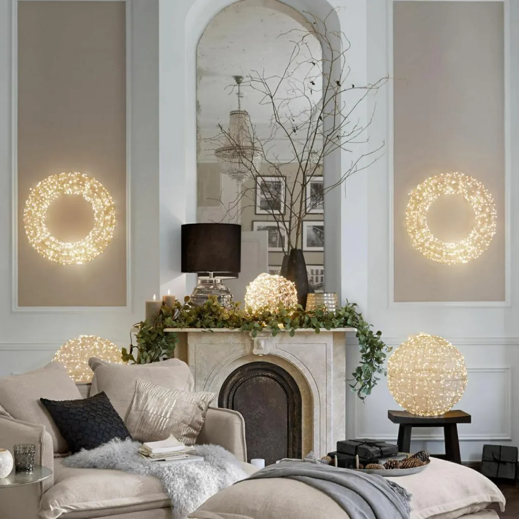 LOBERON Accessoires Lumineux|Décorations Lumineuses*Couronne à LED Veralisse