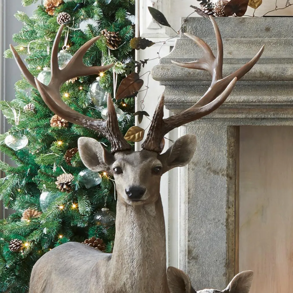 LOBERON Figurines De Noël*Décoration cerf Storm