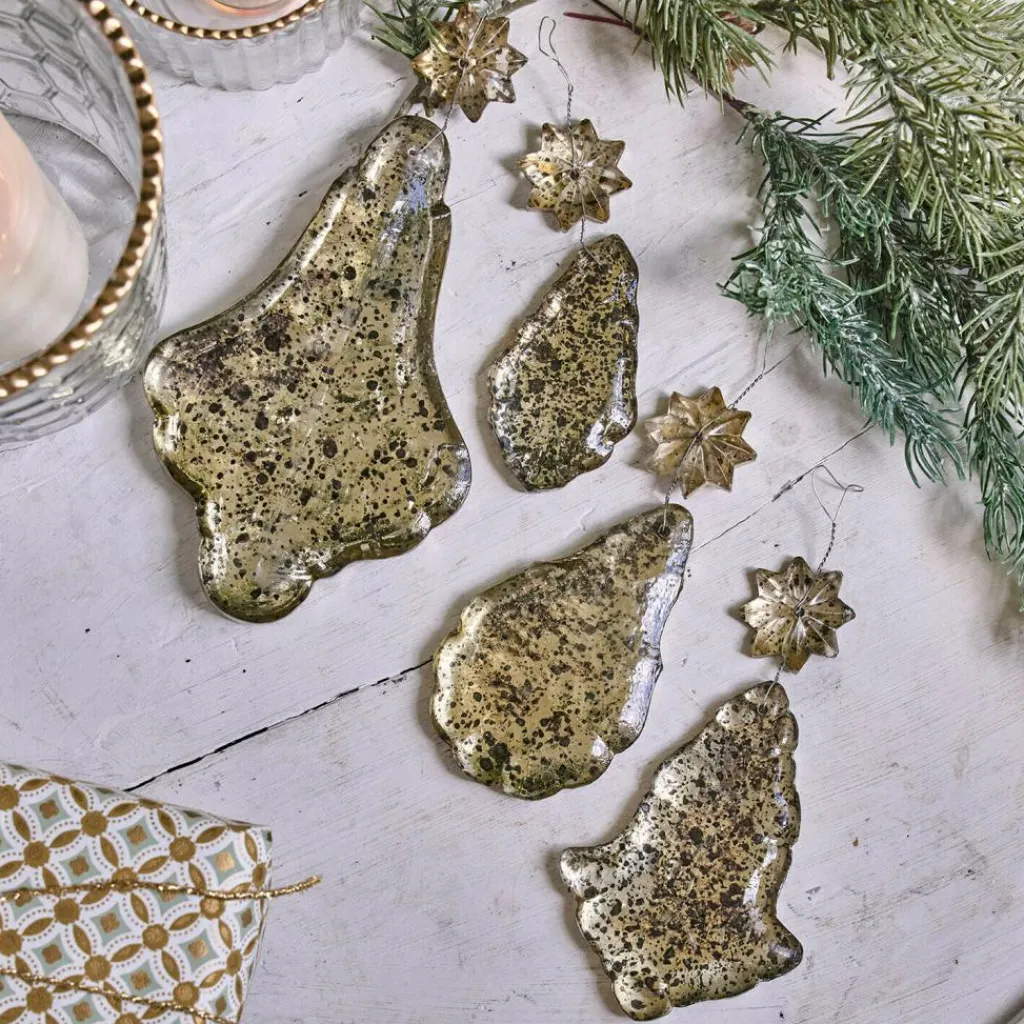 LOBERON Décorations Pour Le Sapin*Décorations de Noël, set de 4 Dolenza