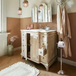 LOBERON Accessoires De Bain|Accessoires De Bain*Ensemble de salle de bains Jolivienne