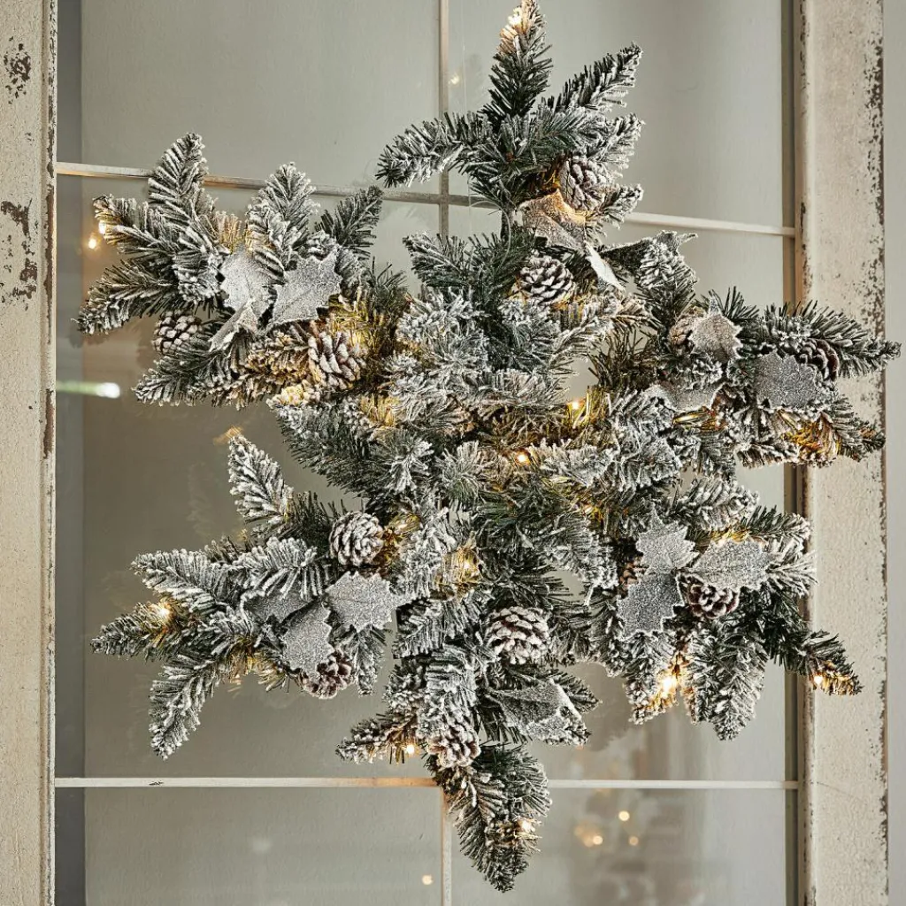 LOBERON Décorations Lumineuses|Guirlandes Et Couronnes*Flocon de neige à LED Azimara