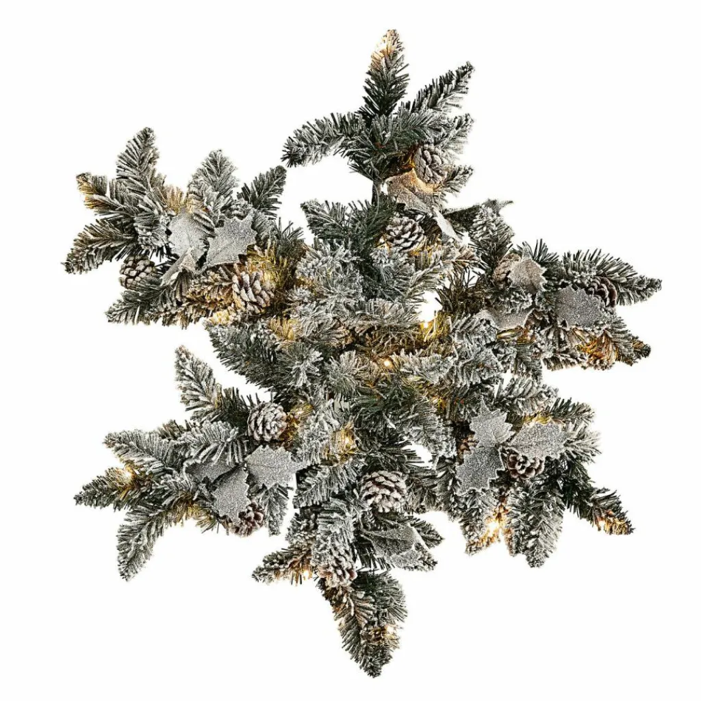 LOBERON Décorations Lumineuses|Guirlandes Et Couronnes*Flocon de neige à LED Azimara