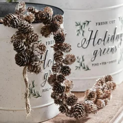 LOBERON Décorations De Table De Noël*Guirlande de pommes de pin Jacci