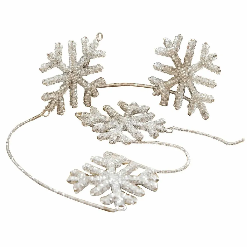 LOBERON Objets Décoratifs De Noël*Guirlande Snowflakes