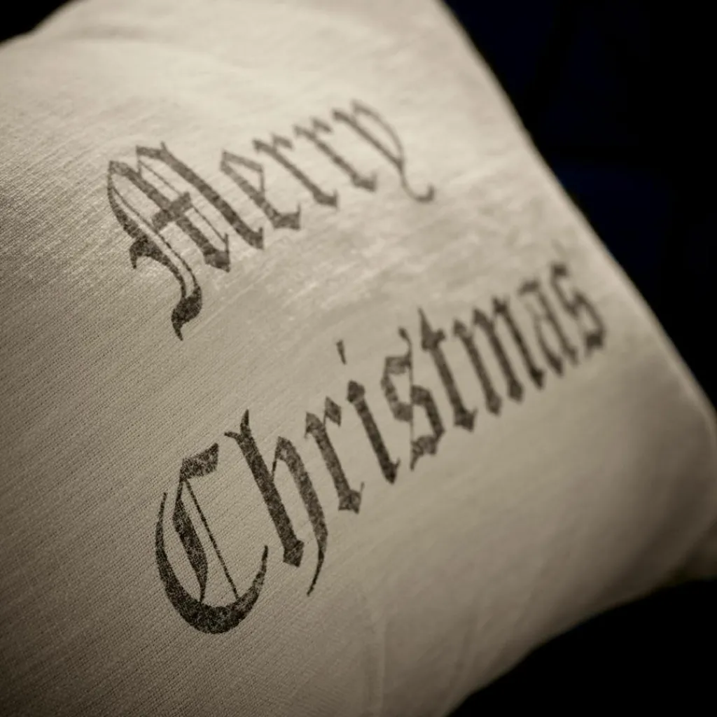 LOBERON Coussins Et Housses*Housse de coussin Merry Christmas