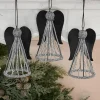LOBERON Figurines De Noël*Lot de 3 anges Zerelle