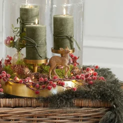 LOBERON Personnages|Décoration*Lot de 3 animaux de la forêt décoratifs Vionique