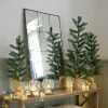 LOBERON Sapins Et Accessoires*Lot de 3 arbres décoratifs Merpins