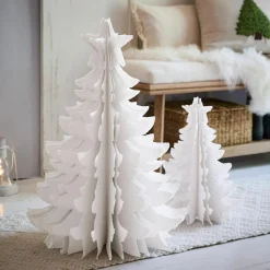 LOBERON Objets Décoratifs De Noël*Lot de 2 arbres décoratifs Amuré