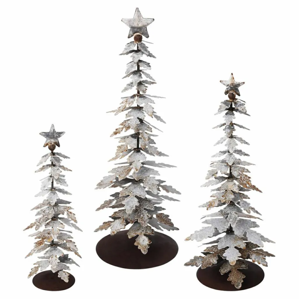 LOBERON Objets Décoratifs|Décoration*Lot de 3 arbres décoratifs Laruns