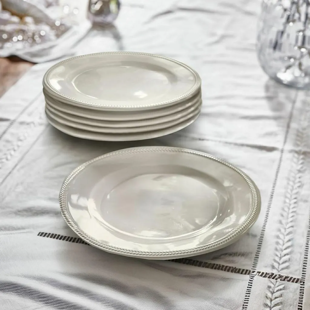 LOBERON Vaisselle|Vaisselle*Lot de 6 assiettes à dessert Norrvik