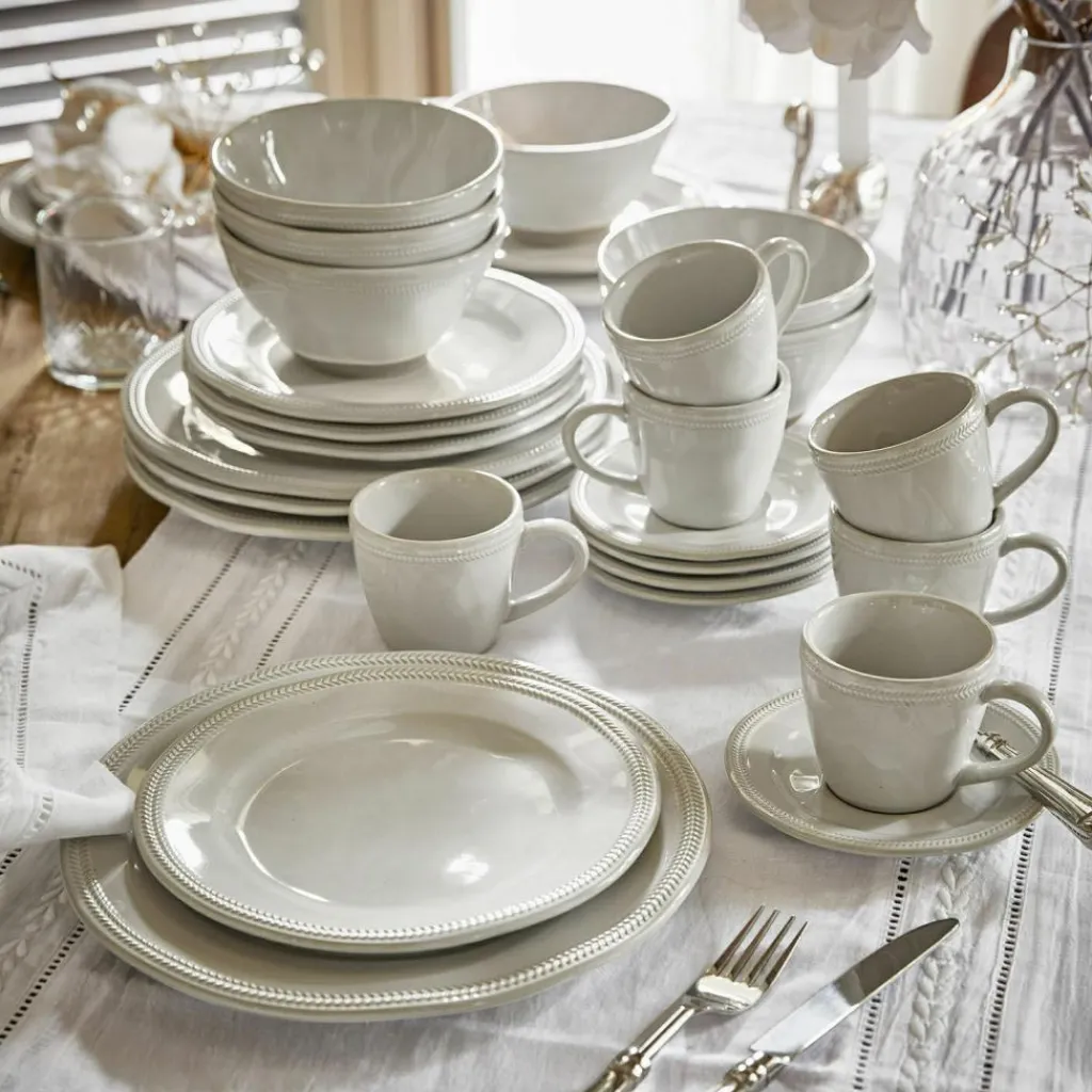 LOBERON Vaisselle|Vaisselle*Lot de 6 assiettes à dessert Norrvik