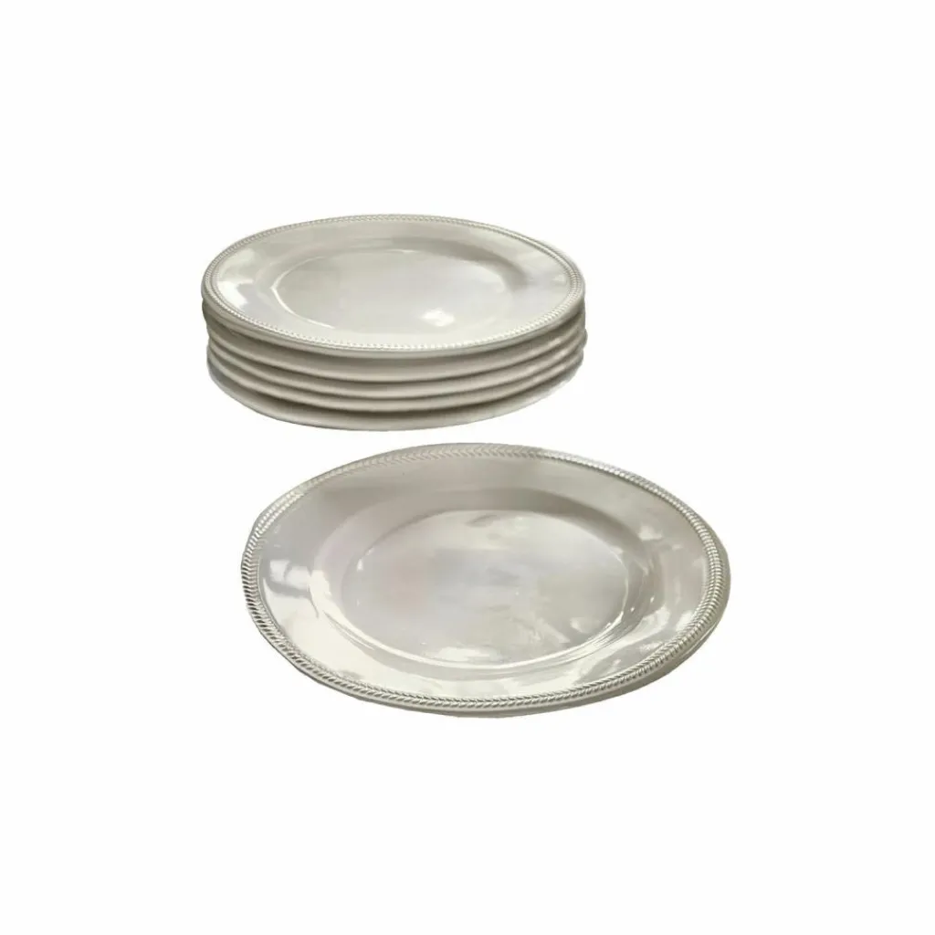 LOBERON Vaisselle|Vaisselle*Lot de 6 assiettes à dessert Norrvik