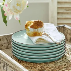 LOBERON Vaisselle|Vaisselle*Lot de 6 assiettes à dessert Biarré