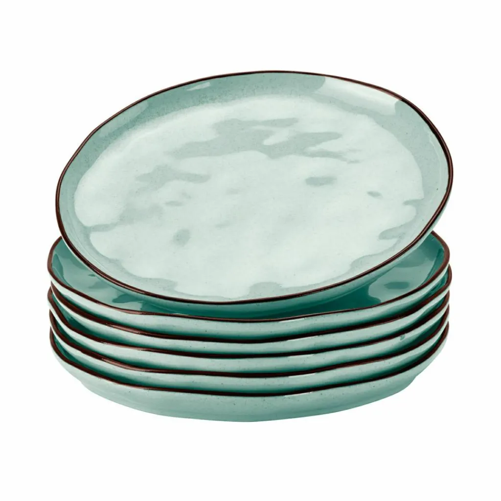 LOBERON Vaisselle|Vaisselle*Lot de 6 assiettes à dessert Biarré