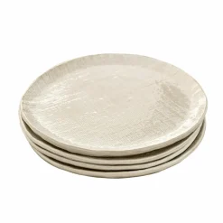 LOBERON Vaisselle|Vaisselle*Lot de 4 assiettes à dessert Luganville