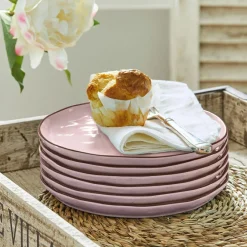 LOBERON Vaisselle|Vaisselle*Lot de 6 assiettes à dessert Biarré