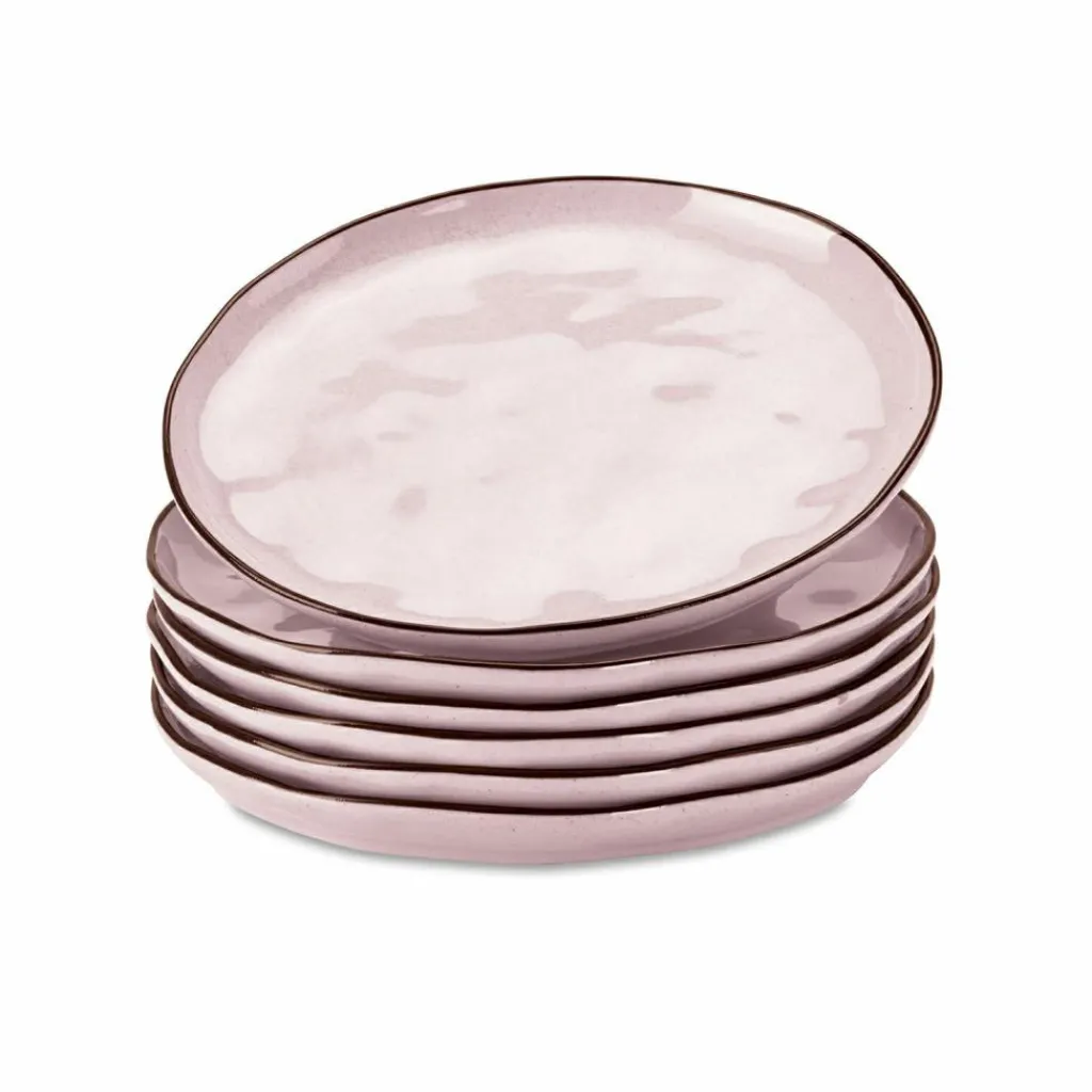 LOBERON Vaisselle|Vaisselle*Lot de 6 assiettes à dessert Biarré