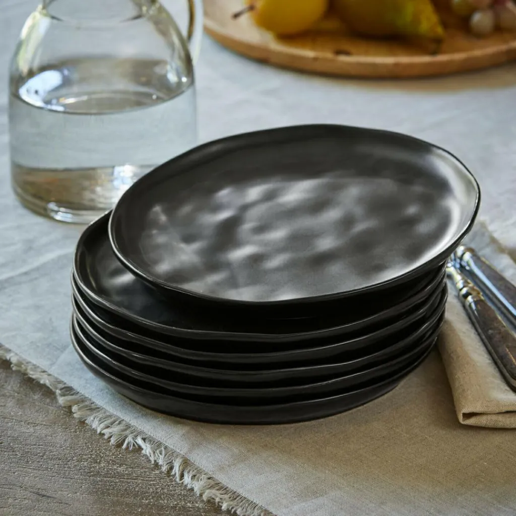 LOBERON Vaisselle|Vaisselle*Lot de 6 assiettes à dessert Biarré