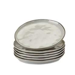 LOBERON Vaisselle|Vaisselle*Lot de 6 assiettes à dessert Biarré