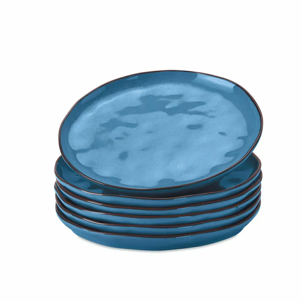 LOBERON Vaisselle|Vaisselle*Lot de 6 assiettes à dessert Biarré