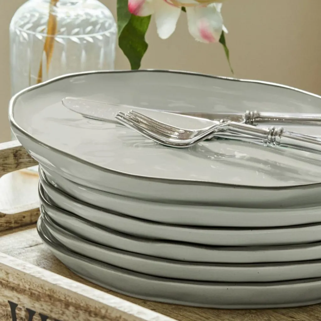 LOBERON Vaisselle|Vaisselle*Lot de 6 assiettes Biarré