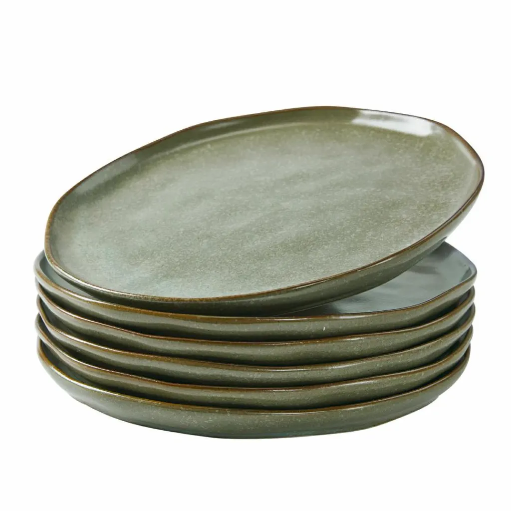 LOBERON Vaisselle|Vaisselle*Lot de 6 assiettes Biarré