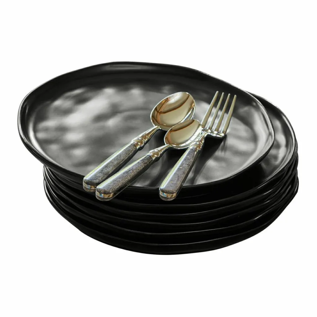 LOBERON Vaisselle|Vaisselle*Lot de 6 assiettes Biarré