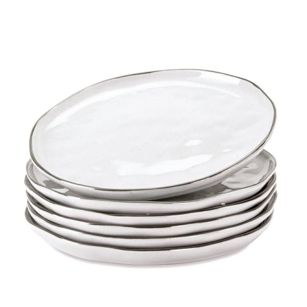 LOBERON Vaisselle|Vaisselle*Lot de 6 assiettes Biarré