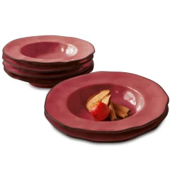 LOBERON Vaisselle|Vaisselle*Lot de 6 assiettes creuses Biarré