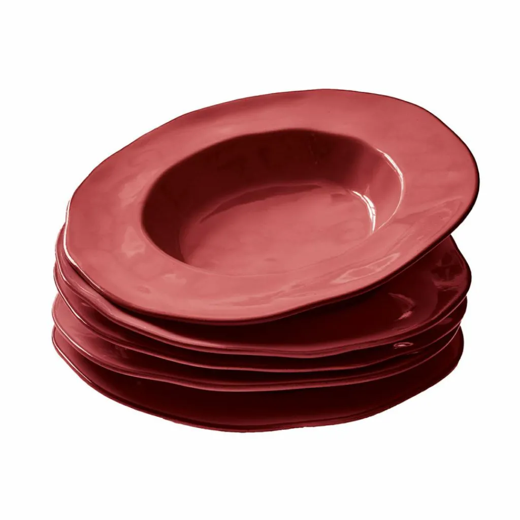 LOBERON Vaisselle|Vaisselle*Lot de 6 assiettes creuses Biarré