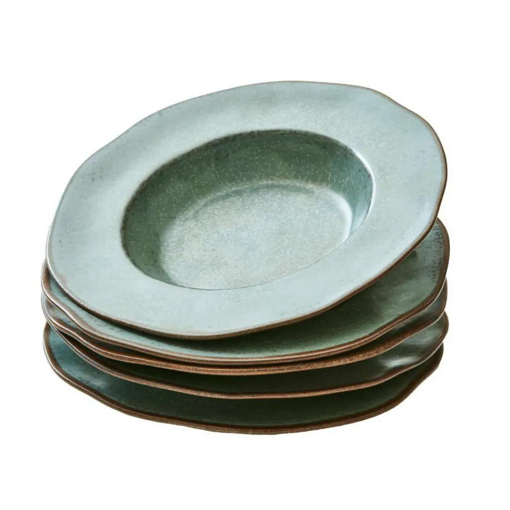 LOBERON Vaisselle|Vaisselle*Lot de 6 assiettes creuses Biarré