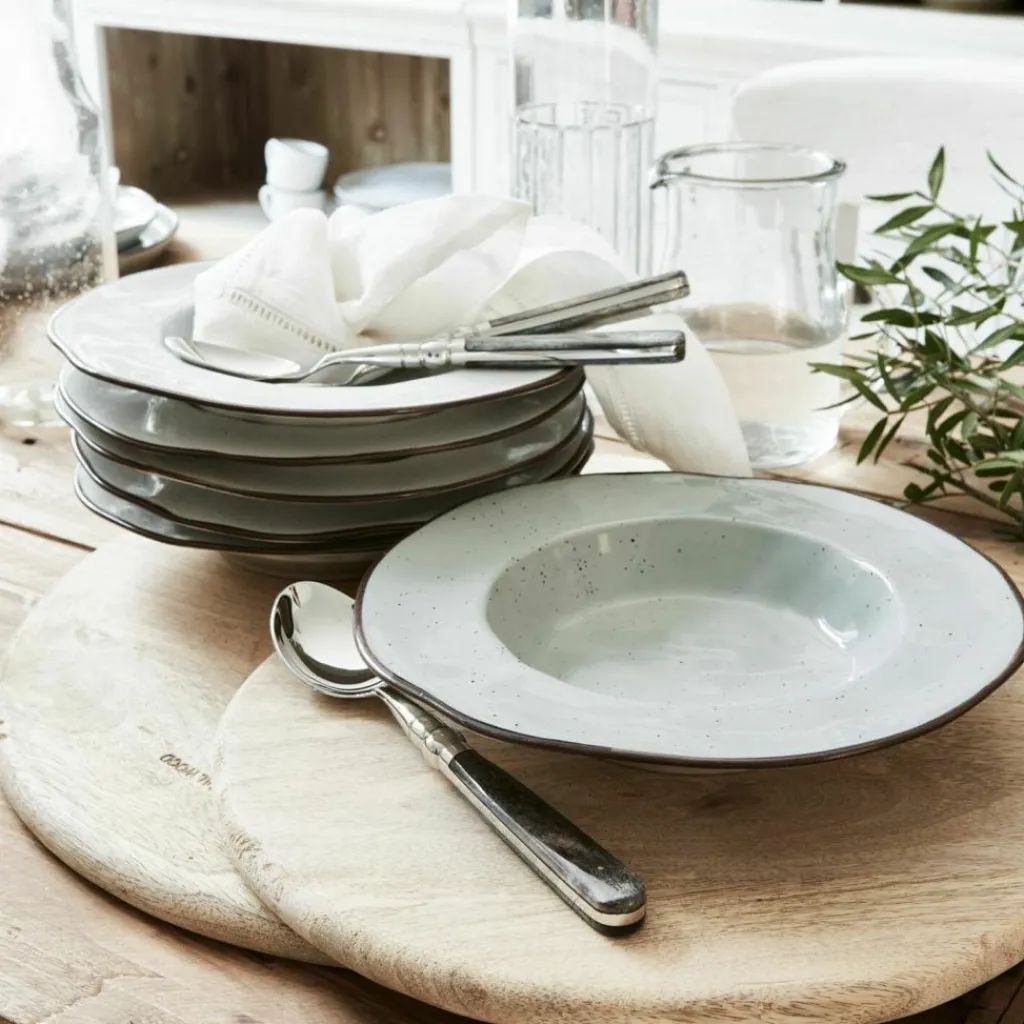 LOBERON Vaisselle|Vaisselle*Lot de 6 assiettes creuses Biarré