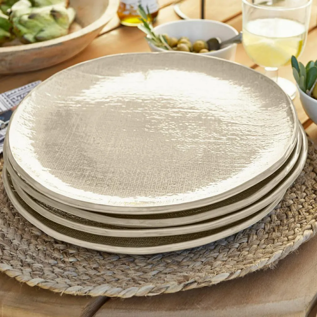 LOBERON Vaisselle|Vaisselle*Lot de 4 assiettes Luganville