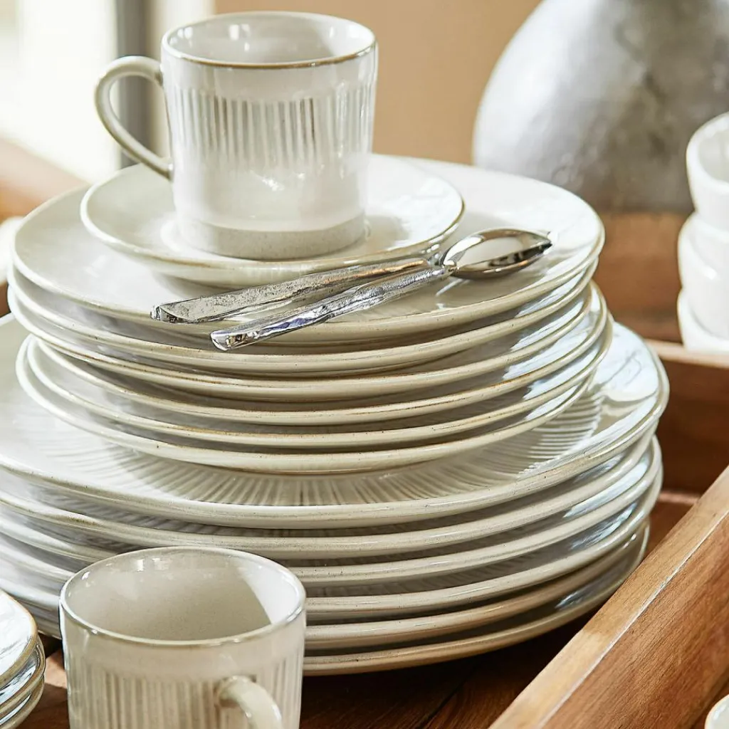 LOBERON Vaisselle|Vaisselle*Lot de 6 assiettes Périers