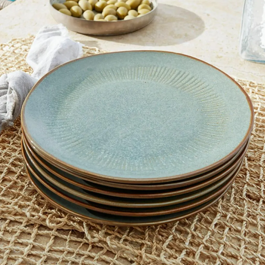 LOBERON Vaisselle|Vaisselle*Lot de 6 assiettes Périers