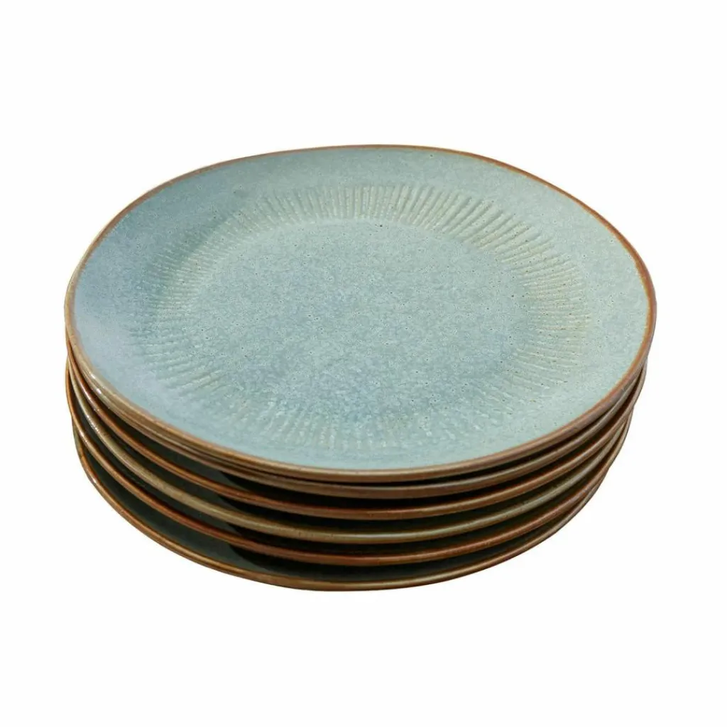 LOBERON Vaisselle|Vaisselle*Lot de 6 assiettes Périers